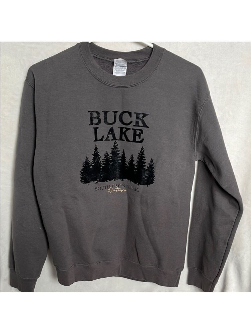 Gildan Gray Sweatshirt Classic Crew Neck